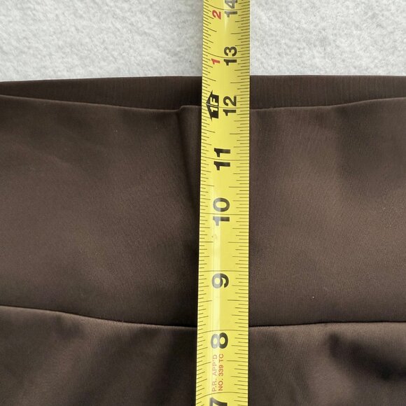 NWOT Adidas Women's Brown Stretch Logo Skinny High-Waisted Leggings Size Small - Picture 8 of 10